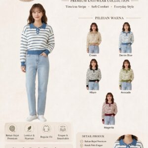 Knit Blouse Krah
